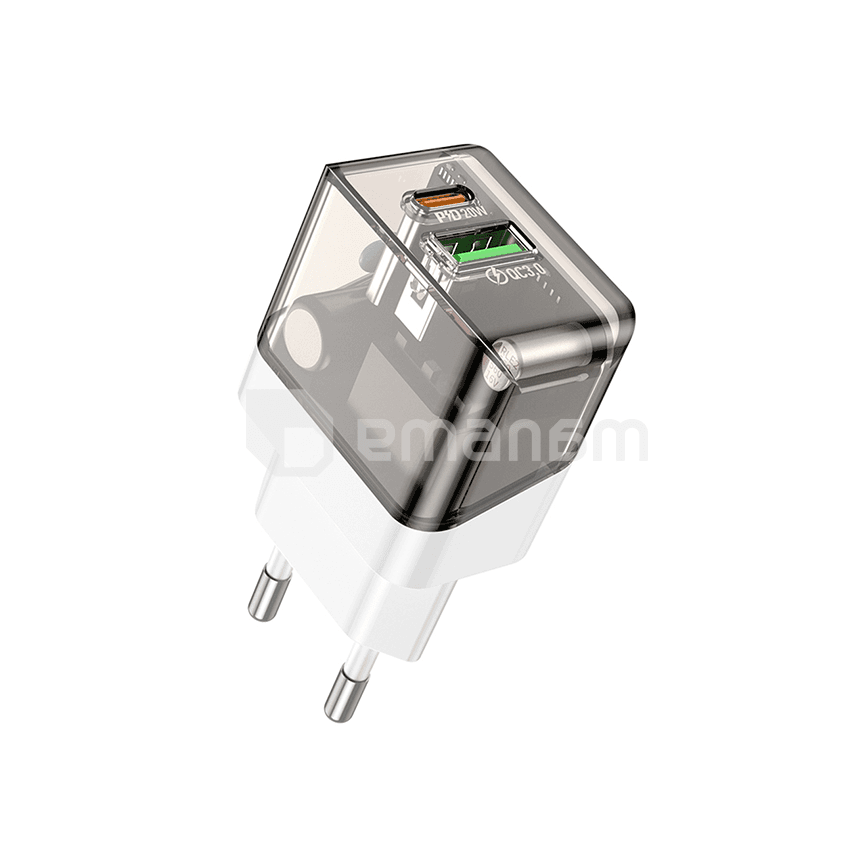 ქსელური დამტენი Borofone 10W USB A A 2.1A 5V 1м