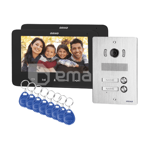 ვიდეო დომოფონი ORNO 7 INDI MULTI N 2 OR-VID-VP-1072/B