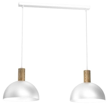 საკიდი Luminex 4333 Handa 2 E27 თეთრი ხე