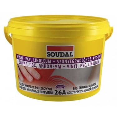 წებო Soudal იატაკის საფარისთვის 26A 1 კგ.