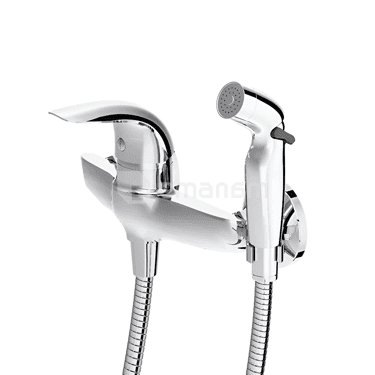 საშხაპე შემრევი ჰიგიენური შლანგით Damixa 318000000 Eclipce Chrome