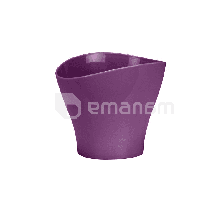 პლასტმასის ქოთანი ყვავილებისთვის Scheurich 221/19 WAVE BRIGHT LILAC
