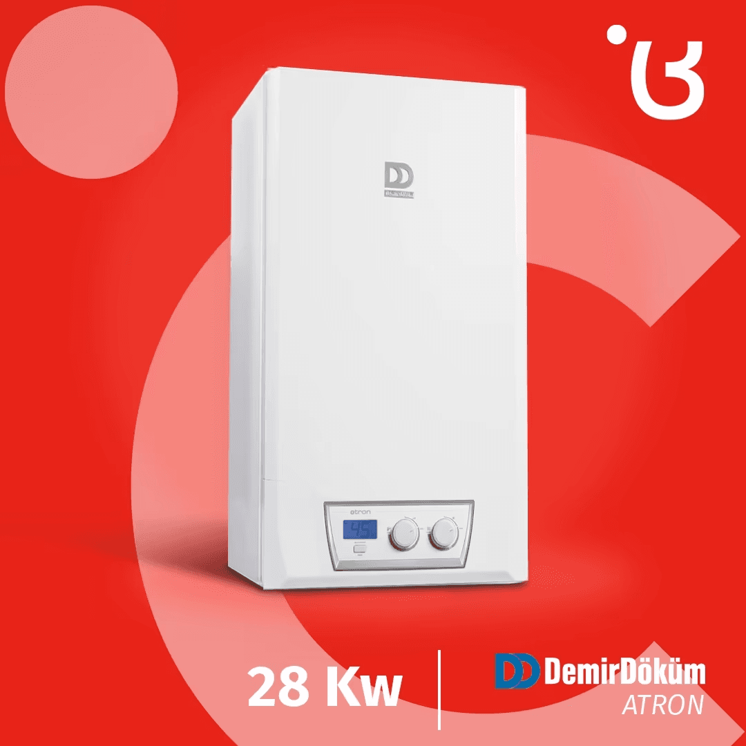 ცენტრალური გათბობის ქვაბი მილით ATRON H 28kW (754) DD