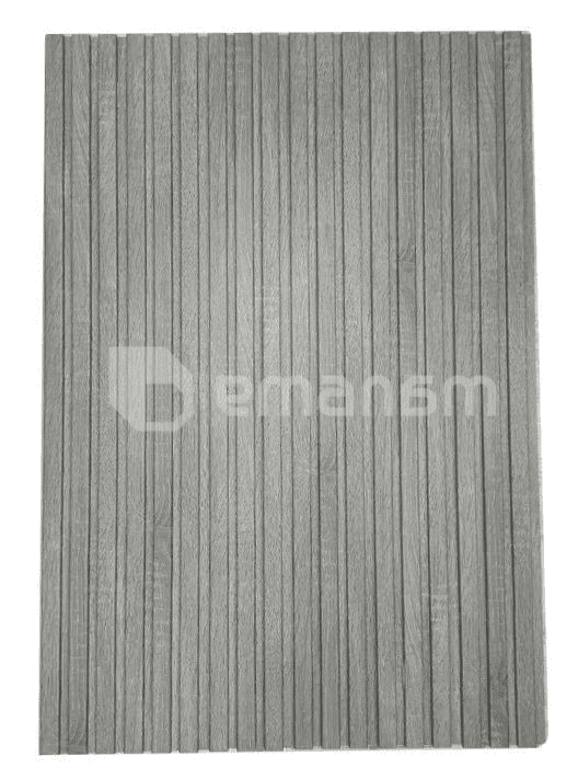კედლის პანელი MDF Super Profil 12117 2800x117x12 მმ 0.3276 მ² მუხა Sonoma Gray