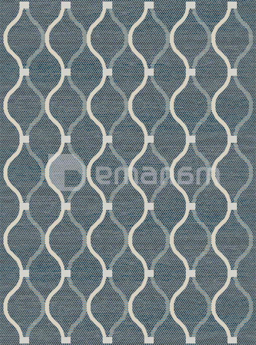 ხალიჩა DCcarpets Terazza 21110 Ivory/Silver/Blue 160x230 სმ.