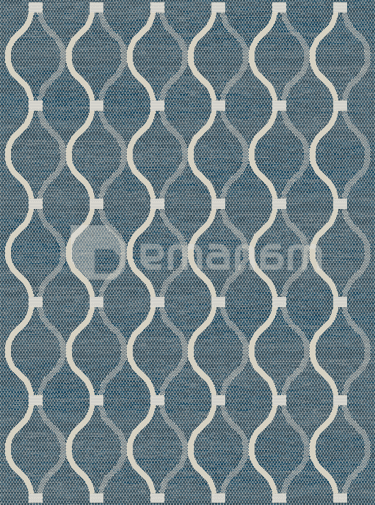 ხალიჩა DCcarpets Terazza 21110 Ivory/Silver/Blue 160x230 სმ.