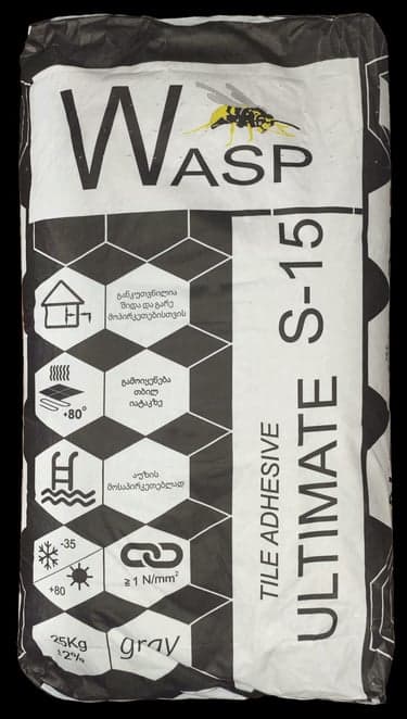 წებო ცემენტი Wasp S15 ultimat