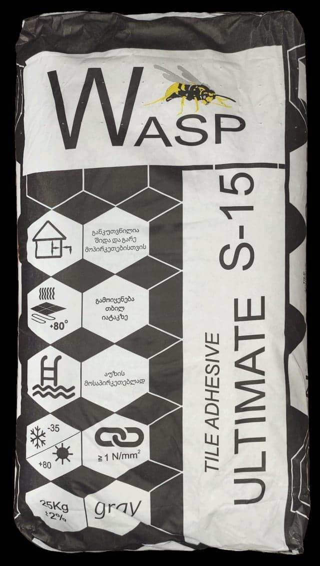 წებო ცემენტი Wasp S15 ultimat