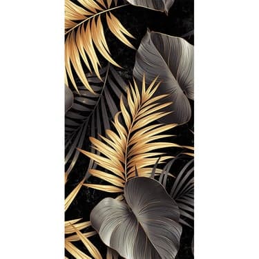 კერამოგრანიტი Itaca MONZON BLACK DECOR B HIGH GLOSSY 600X1200