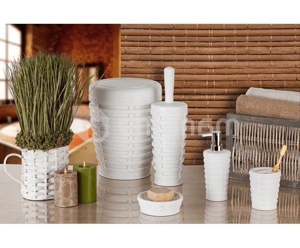 სასაპნე Primanova PALM SOAP DISH WHITE