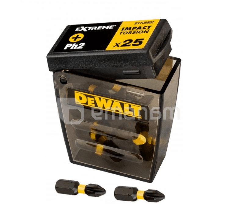 ნაკრები ბიტების DeWalt DT70586T-QZ PH2 25 ც