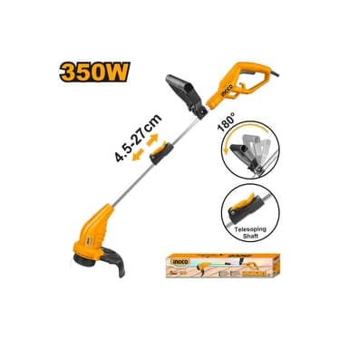 ბალახის ელექტრო ტრიმერი INGCO GT3512 350W 25 სმ