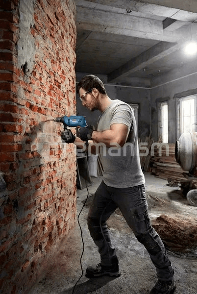 დარტყმითი დრელი Bosch Professional GSB 600 600W