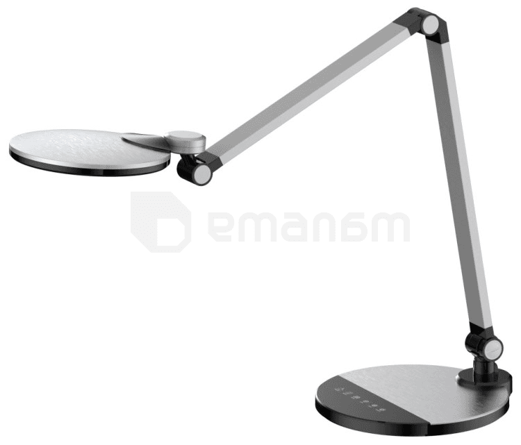 მაგიდის სანათი Camelion Desk Lamps KD-865 C03 10 ვატი 600 ლუმენი 3000 4000 6000 კანდელი ვერცხლისფერი