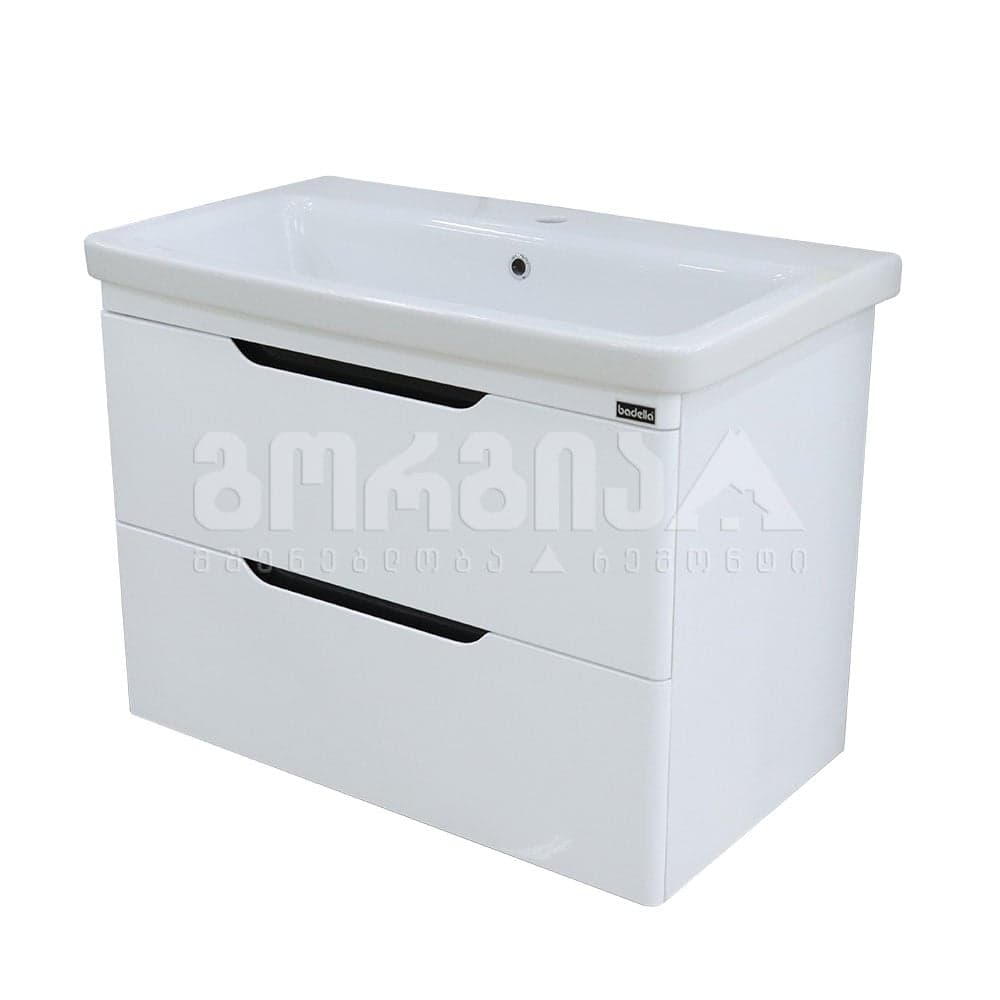 აბაზანის ავეჯის ქვედა ნაწილი Belen 80სმ  White