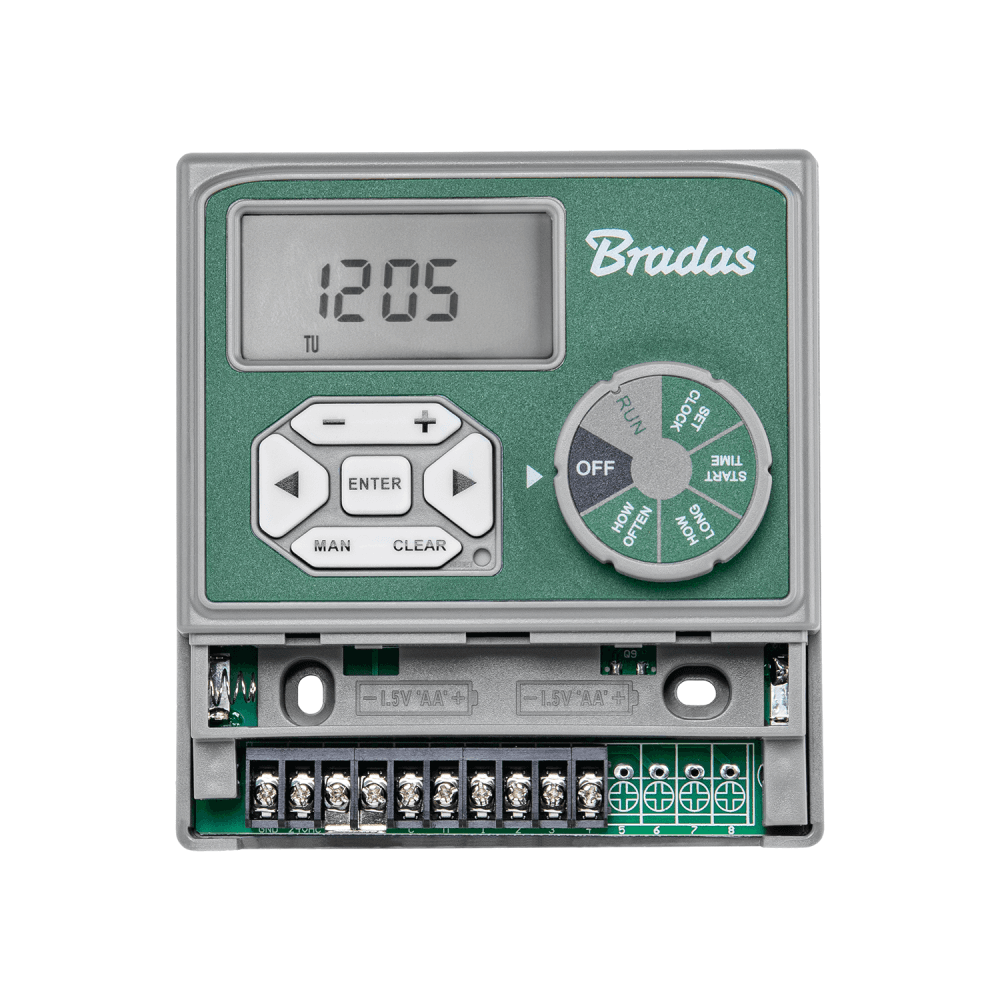სარწყავის ტაიმერი ჩასაშენებელი BRADAS DSST20/4AC 230V