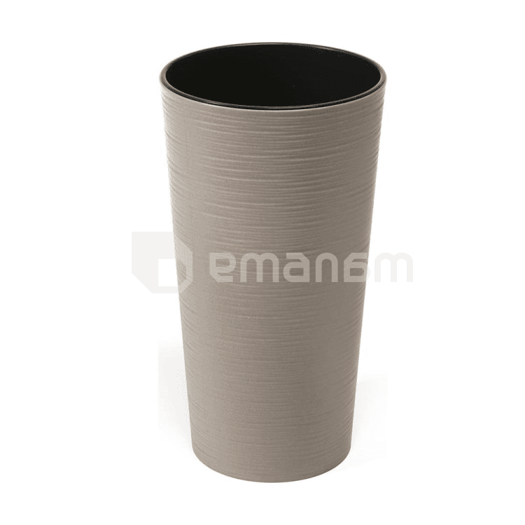 ქოთანი ყვავილის Lamela LILIA ECO 250 9,5ლ ნაცრისფერი