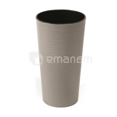 ქოთანი ყვავილის Lamela LILIA ECO 250 9,5ლ ნაცრისფერი
