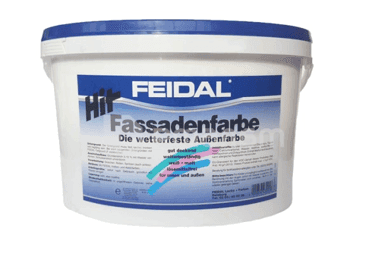 დისპერსიული საღებავი Feidal Hit-Fassadenfarbe 10 ლ