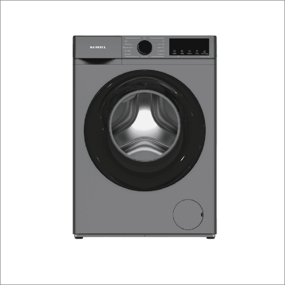 სარეცხი მანქანა KUMTEL HW10MAC-3 (J) SILVER
