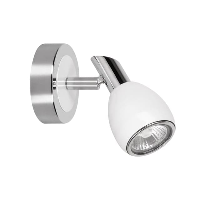ბრა კედლის Colors Wall lamp 1xGU10 50W White/Chrome