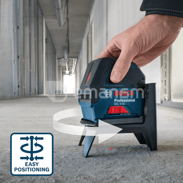 ლაზერული ნიველირი Bosch GCL 2-15 Professional (0601066E02)