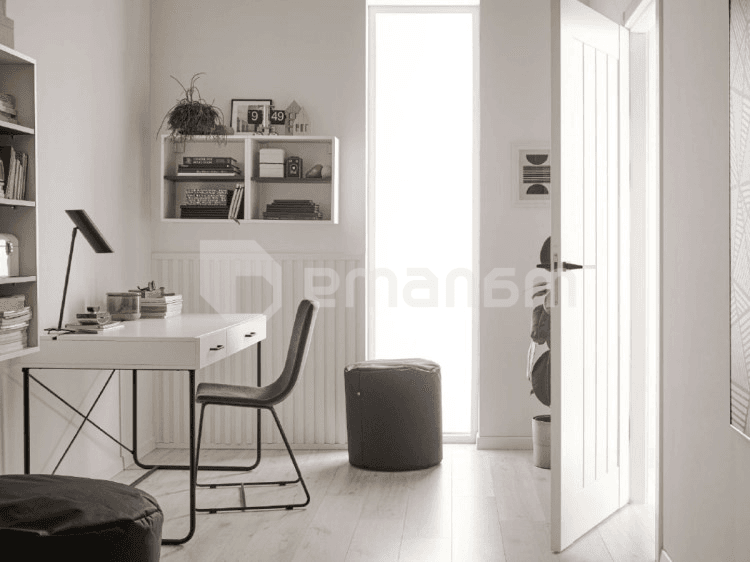 ლამელის პანელი VOX Profile Linerio L-Line White 2650x122x21 მმ
