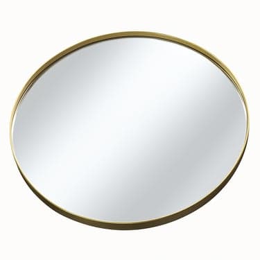 სარკე ლითონის ჩარჩოთი PRA-34-0/m-2 D80 სმ Gold