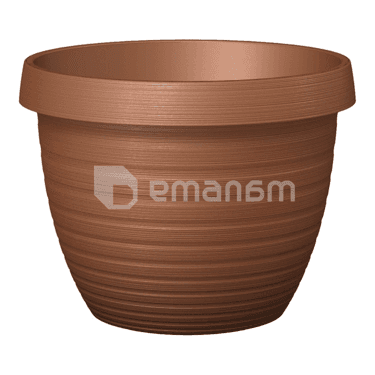 ეზოს პლასტმასის ქოთანი Scheurich Country Star 270/25 TERRACOTTA