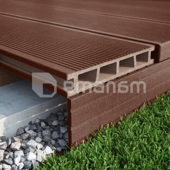 ფიცარი ტერასის Bergdeck Chestnut Brushed 2400X150X25