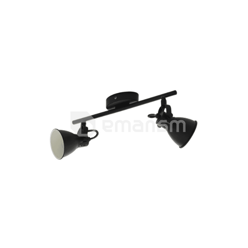 სპოტი EGLO 98398 SERAS-2 2 GU10 შავი