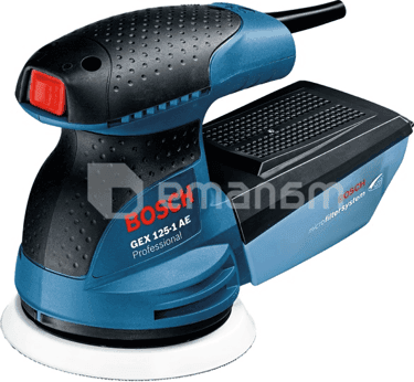 ექსცენტრიული სახეხი მანქანა Bosch GEX 125-1 AE Professional 250W