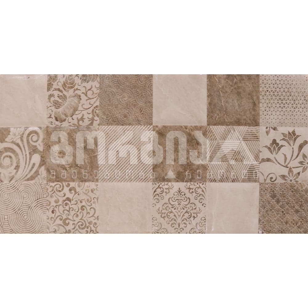დეკორი  kobak cream decor 30*60