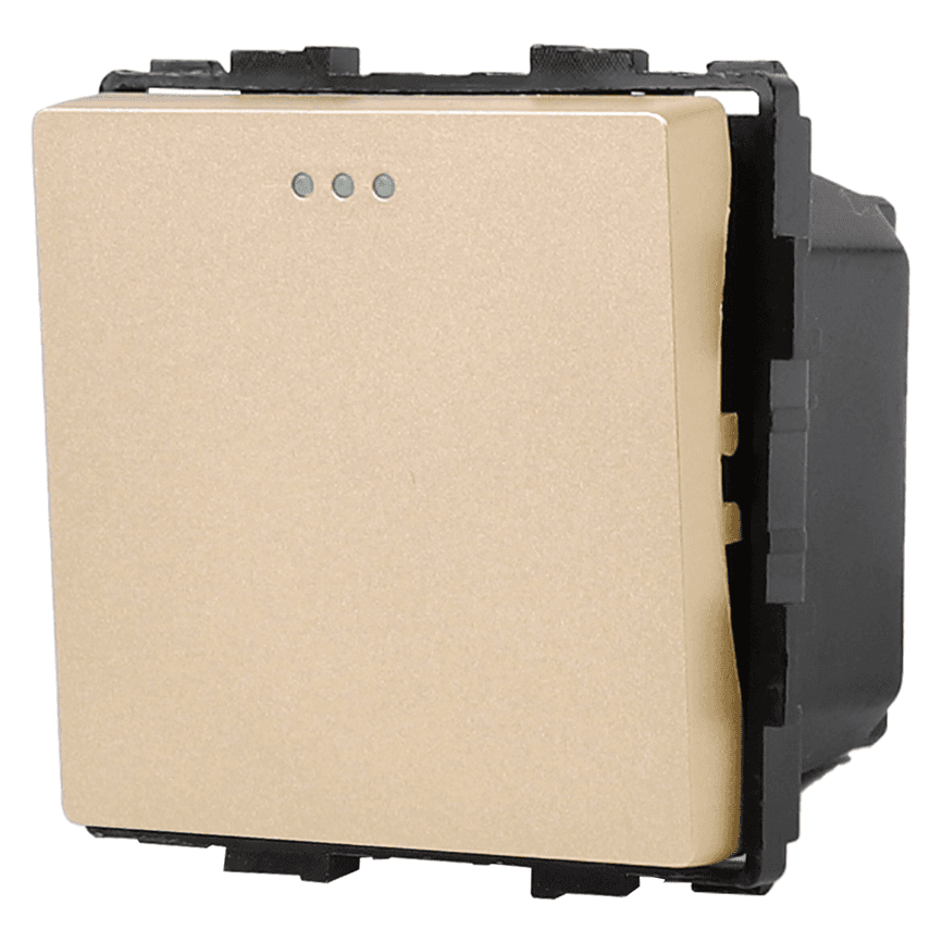 ჩამრთველი Socket Style Reverse 1 1G-2W ოქროსფერი