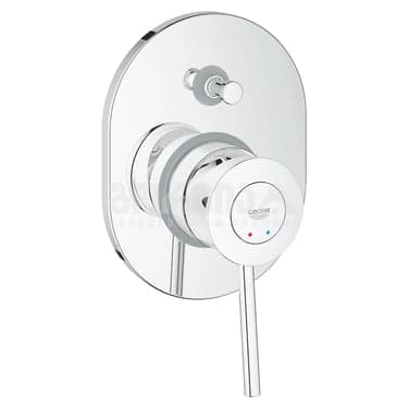 კედლის შემრევი ჩასაშენებელი ნაწილით 29047000 BauClassic