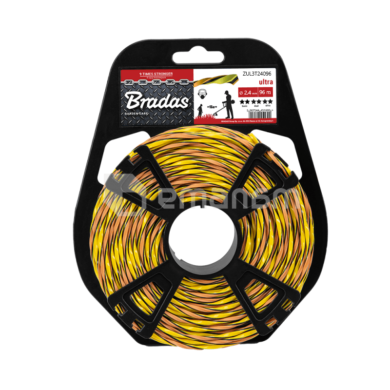 ძუა გრეხილი BRADAS ULTRA L3 ZUL3T24096 2.4x96 მ