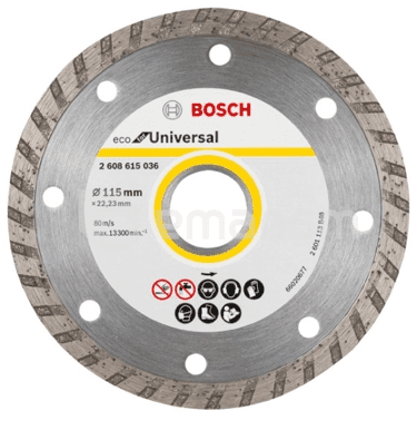 ალმასის დისკი Bosch ECO Universal Turbo 115x22.23 მმ