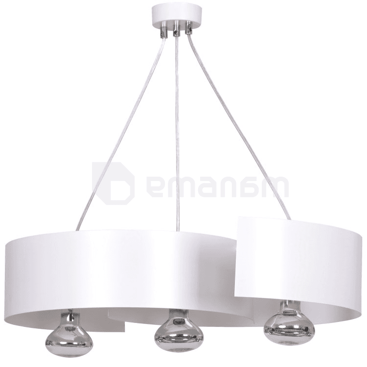 ჭაღი EMIBIG VIXON 3 E27 3x MAX 40W თეთრი
