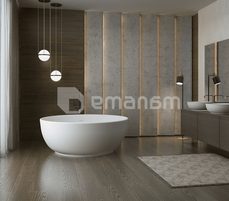 ხელოვნური ქვის აბაზანა Alex Baitler AB2130150 1500x550 მმ