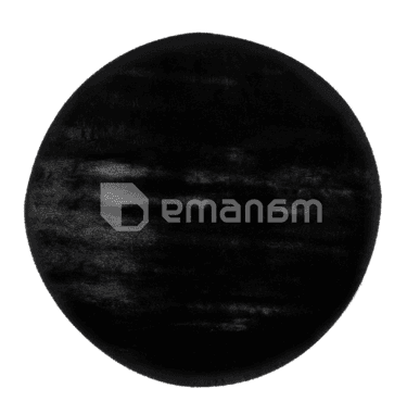 ხალიჩა DCcarpets Heaven 90770 Black 120x120 სმ
