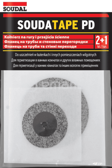საიზოლაციო ლენტი შიდა კუთხის Soudal Soudatape PD 3D