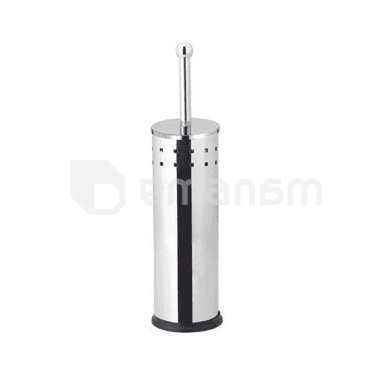 უნიტაზის ჯაგრისი Bisk 98793CH SZCZOTKA WC BASIC SQUARES CHROM