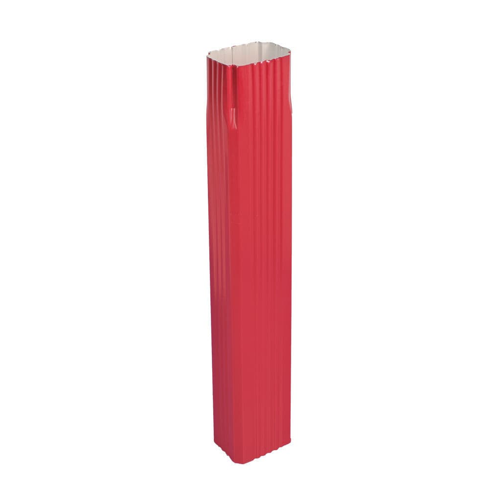 ოთხკუთხა წყალსაწრეტი მილი 0.50x350 RAL 3005 (2000 მმ.)