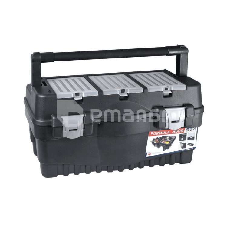 ყუთი ინსტრუმენტებისთვის Patrol Formula S 600 Carbo 547x271x278 მმ (SKRS600FCARCZAPG001)