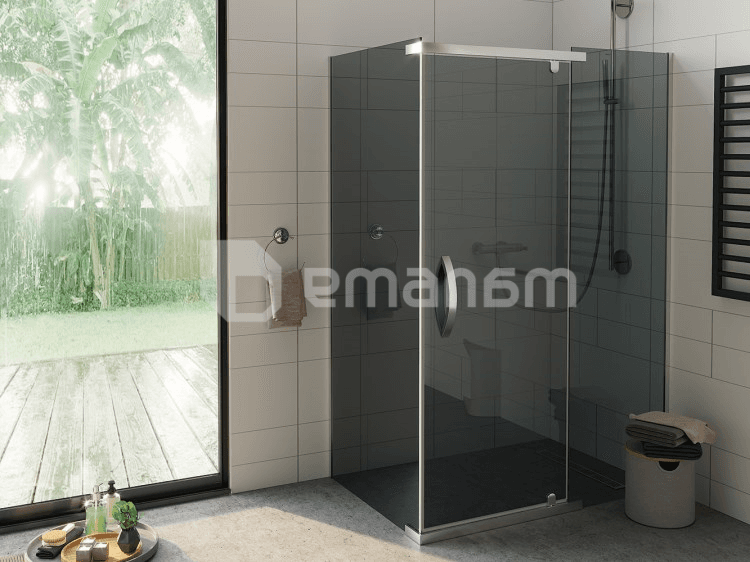 შუშა შხაპის Alex Baitler AB244-120 120x90x200 cm დაბურული