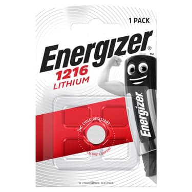 ელემენტი ლითიუმის Energizer CR1216 ზომა 1ც