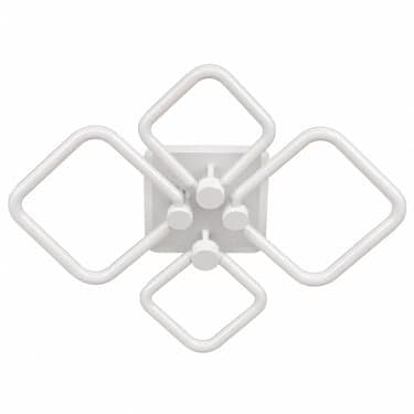 ჭაღი Bella Mita 2158-2+2C 72W+14W თეთრი
