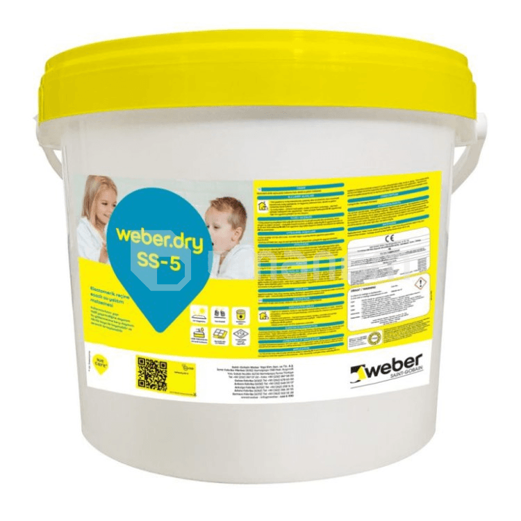 ჰიდროიზოლაცია Weber dry SS-5 10 კგ