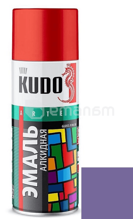 ემალი უნივერსალური Kudo KU-1021 Ral 4005 იასამნისფერი 520 მლ