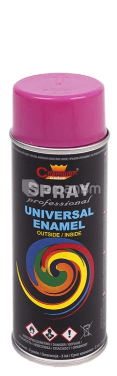 უნივერსალური სპრეი საღებავი Champion Universal enamel ღია იასამნისფერი 400 მლ